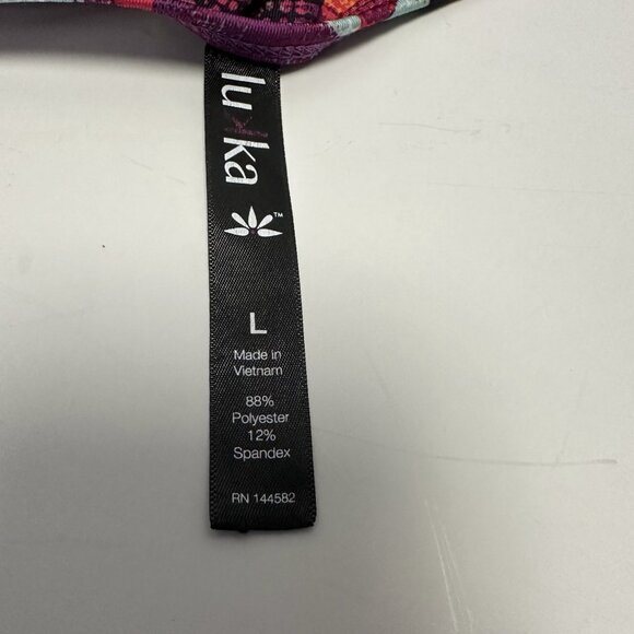 Lu Ka Workout Exercise Tank Top Size Large Multicolor - Picture 4 of 5